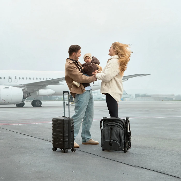 Прогулянковий візок Kinderkraft Nebo Platinum Grey