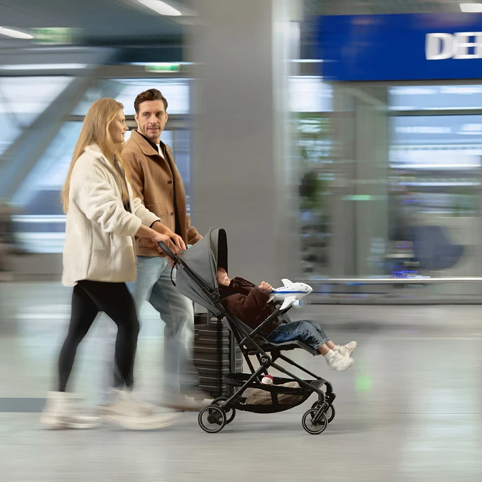 Прогулянковий візок Kinderkraft Nebo Platinum Grey