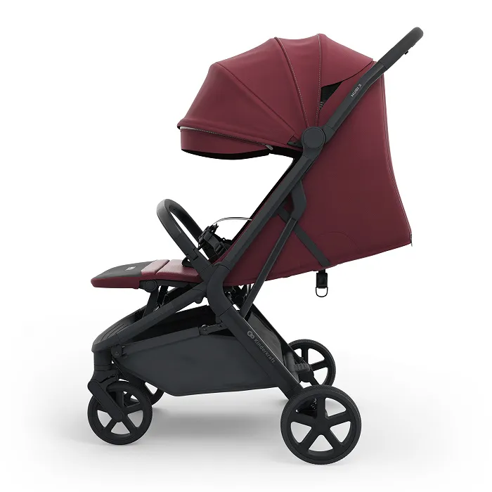 Прогулянковий візочок Kinderkraft Nubi 3 Burgundy