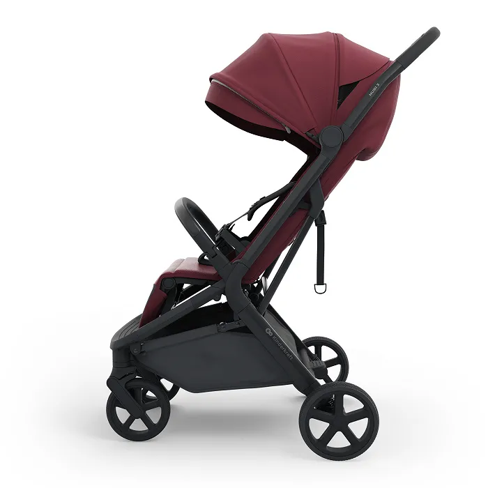 Прогулянковий візочок Kinderkraft Nubi 3 Burgundy
