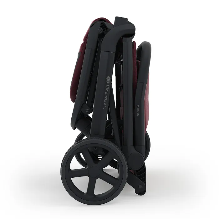 Прогулянковий візочок Kinderkraft Nubi 3 Burgundy