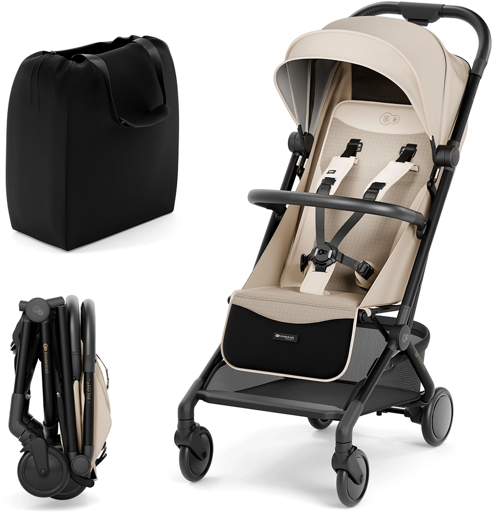 Прогулочная коляска Kinderkraft Pilot 2 Beige