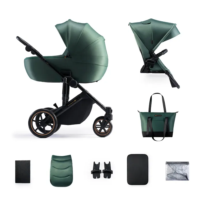 Коляска 2 в 1 Kinderkraft Prime 2 Dark Green