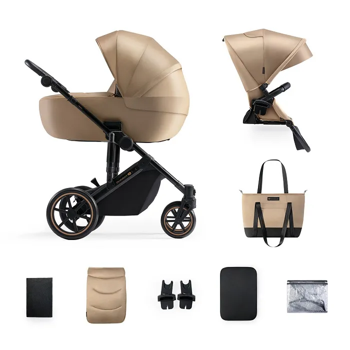 Коляска 2 в 1 Kinderkraft Prime 2 Sandrose Beige