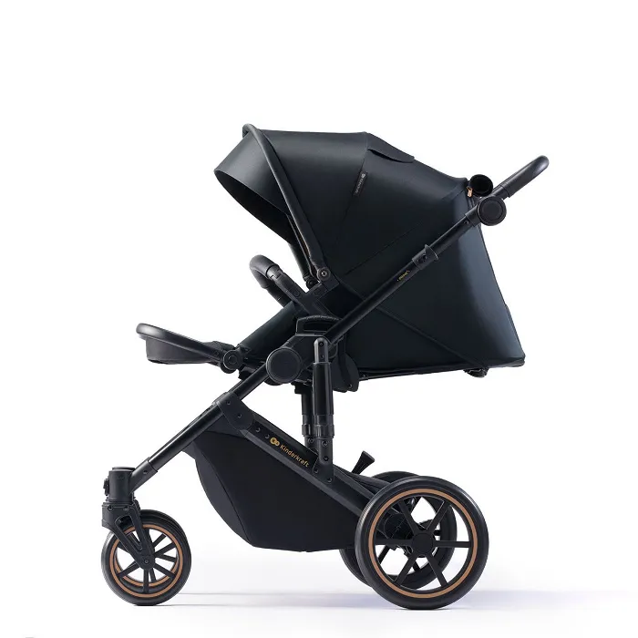 Коляска 2 в 1 Kinderkraft Prime 2 Venezian Black