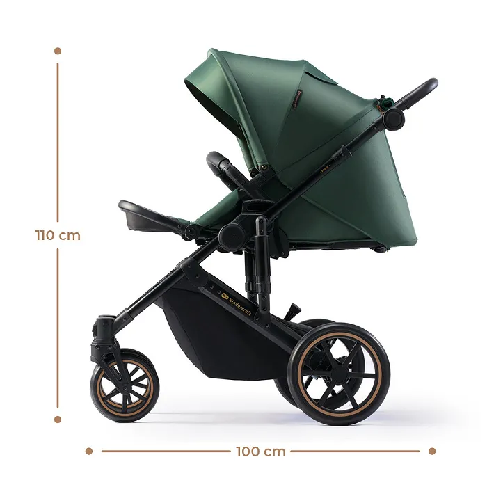 Коляска 2 в 1 Kinderkraft Prime 2 Venezian Black