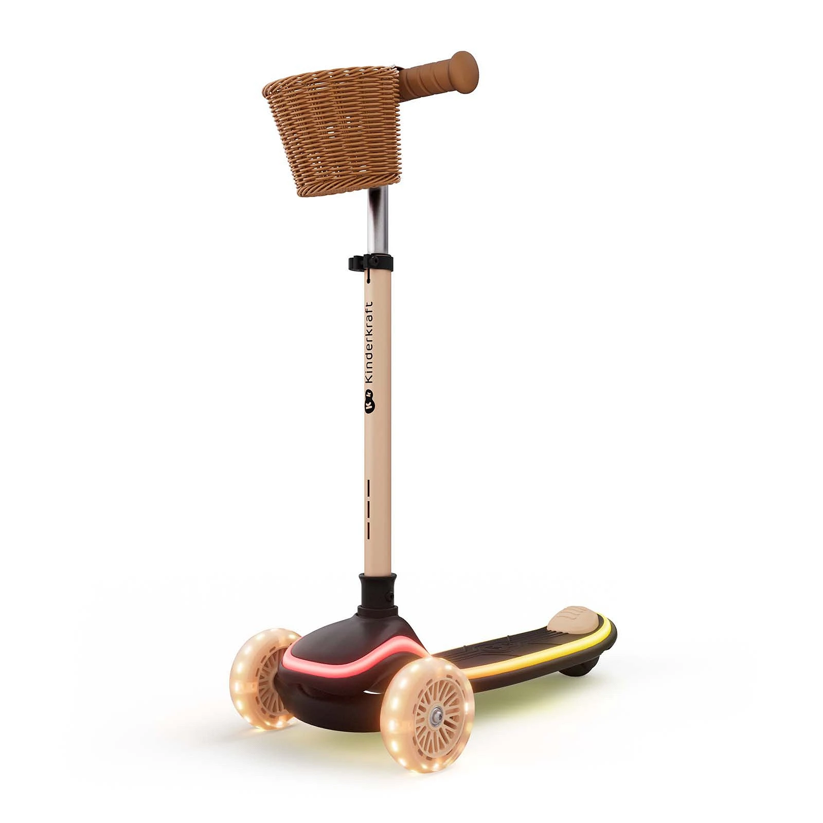 Триколісний самокат Kinderkraft Raket Up Beige