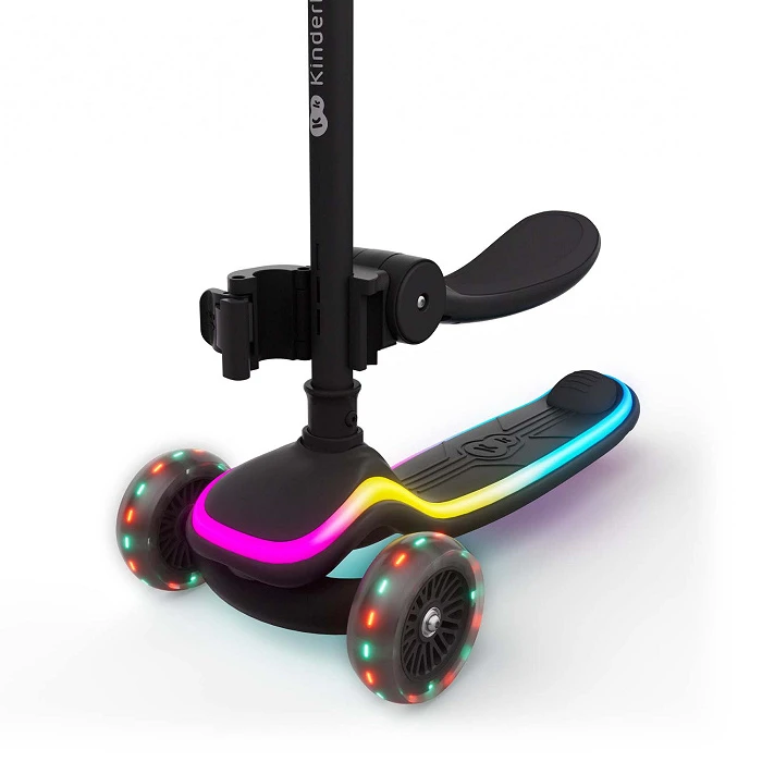Триколісний самокат Kinderkraft Raket Up Black
