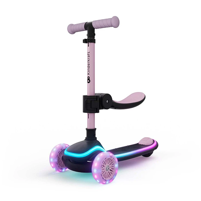 Триколісний самокат Kinderkraft Raket Up Pink