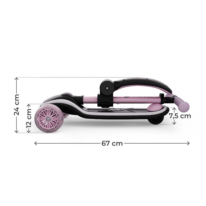 Триколісний самокат Kinderkraft Raket Up Pink