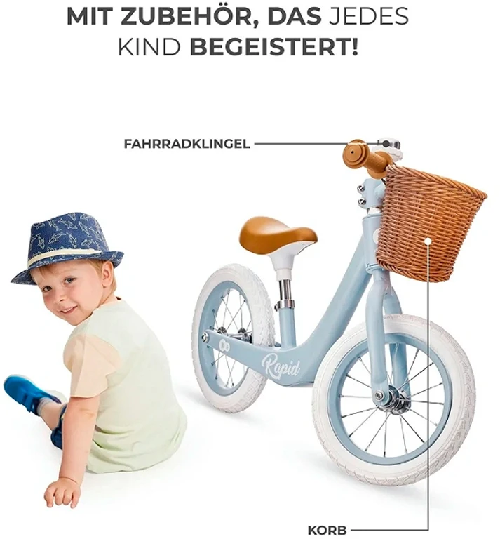 Беговел Kinderkraft Rapid 2 Blue Breeze