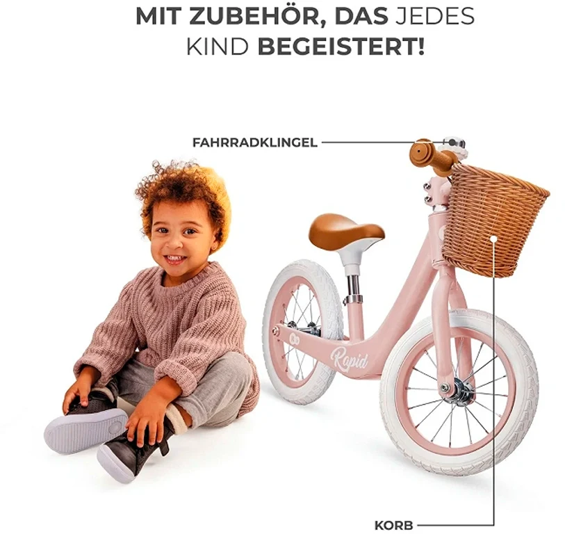Беговел Kinderkraft Rapid 2 Pink
