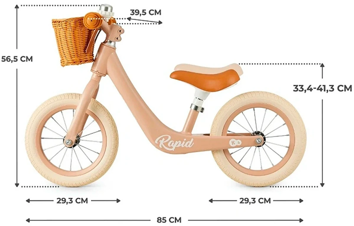 Беговел Kinderkraft Rapid 2 Pink