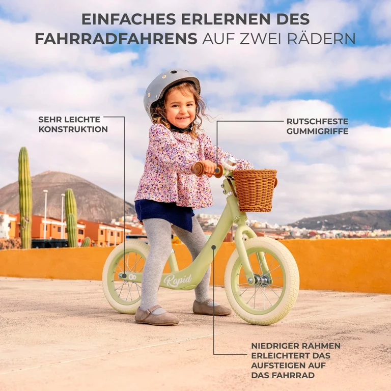 Беговел Kinderkraft Rapid 2 Savannah Green