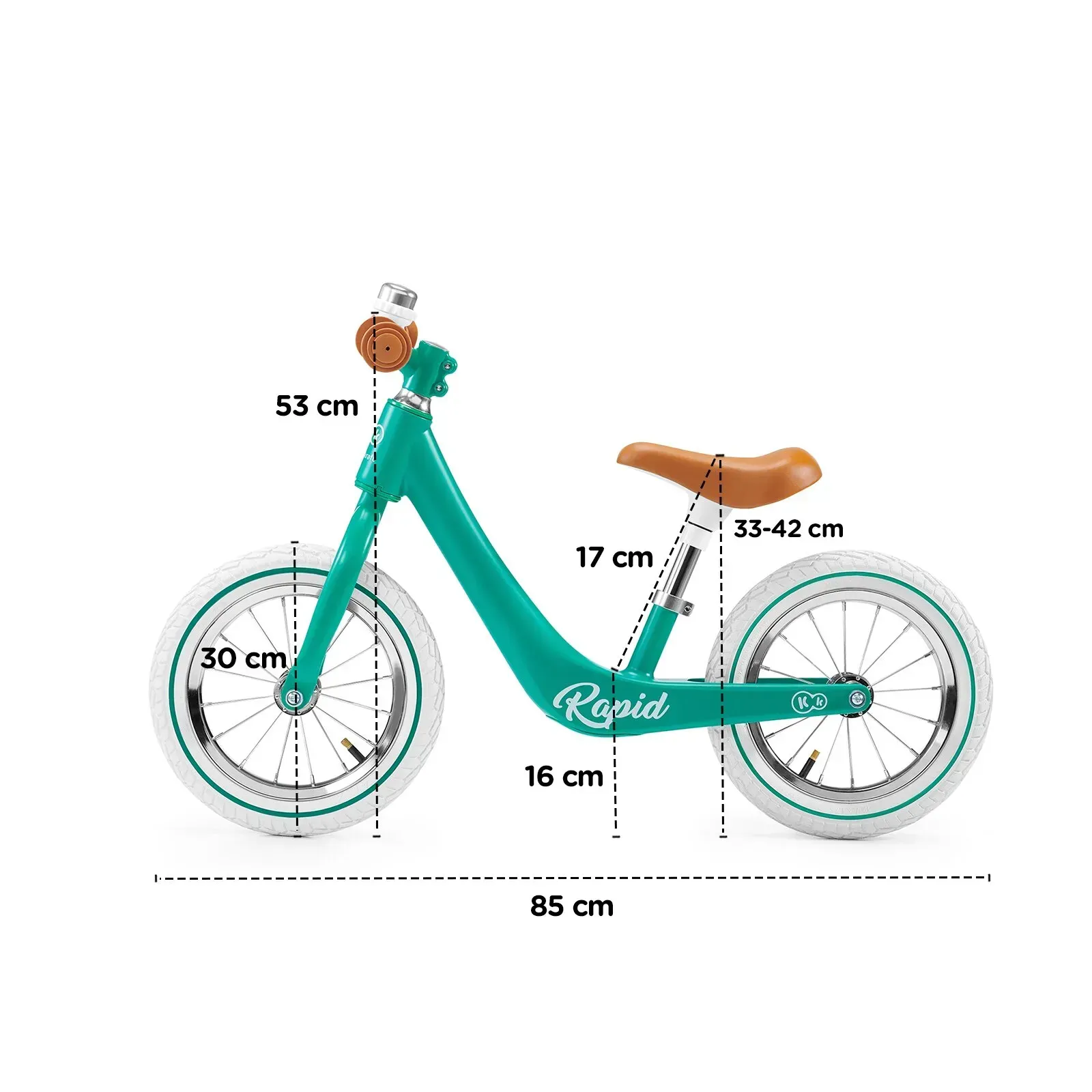 Беговел Kinderkraft Rapid Midnight Green