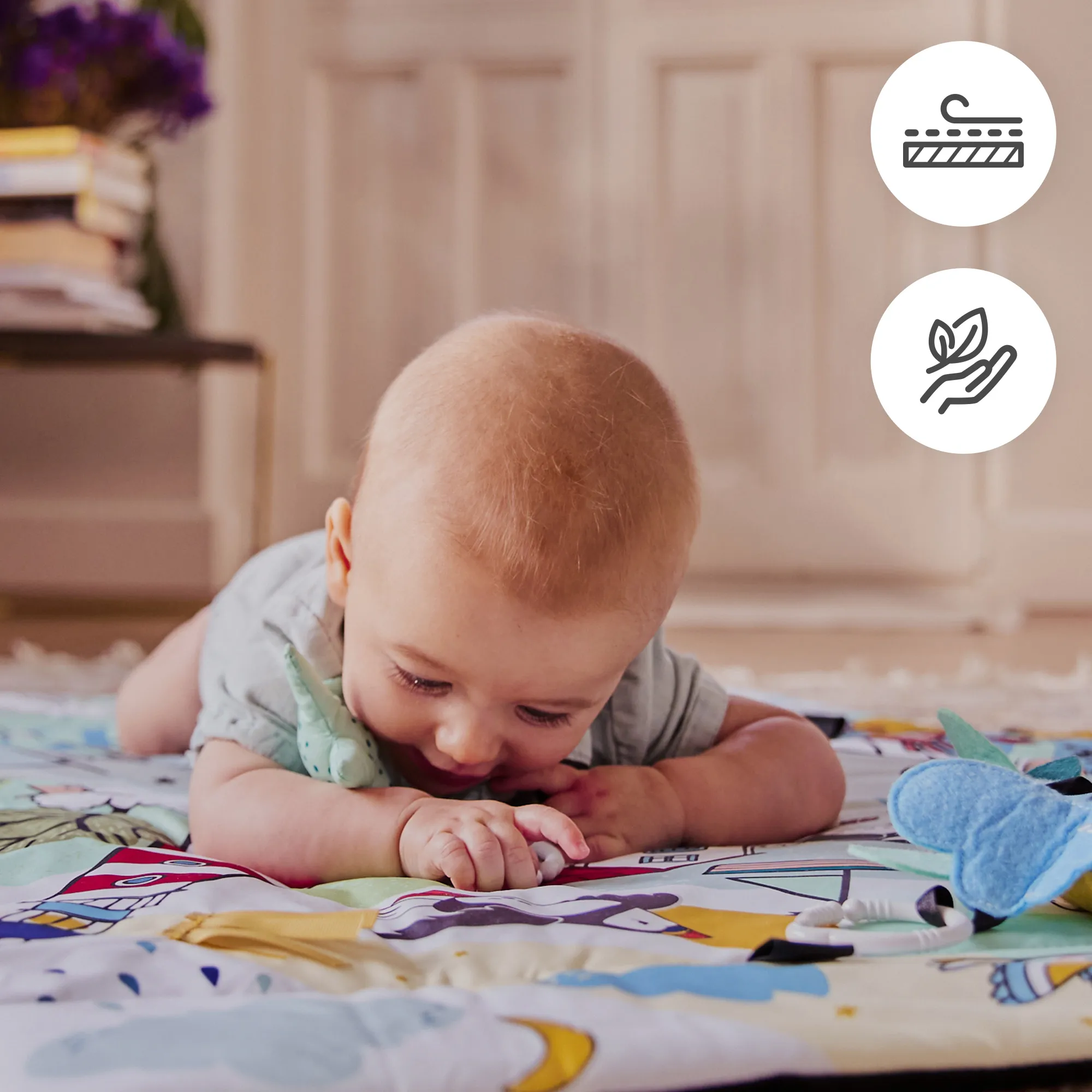 Развивающий коврик Kinderkraft Smartplay Sea