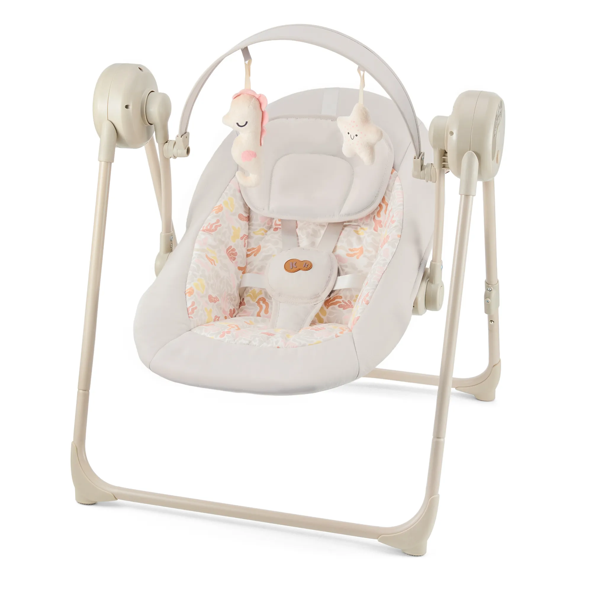 Електрична гойдалка та шезлонг Kinderkraft Swingee Beige
