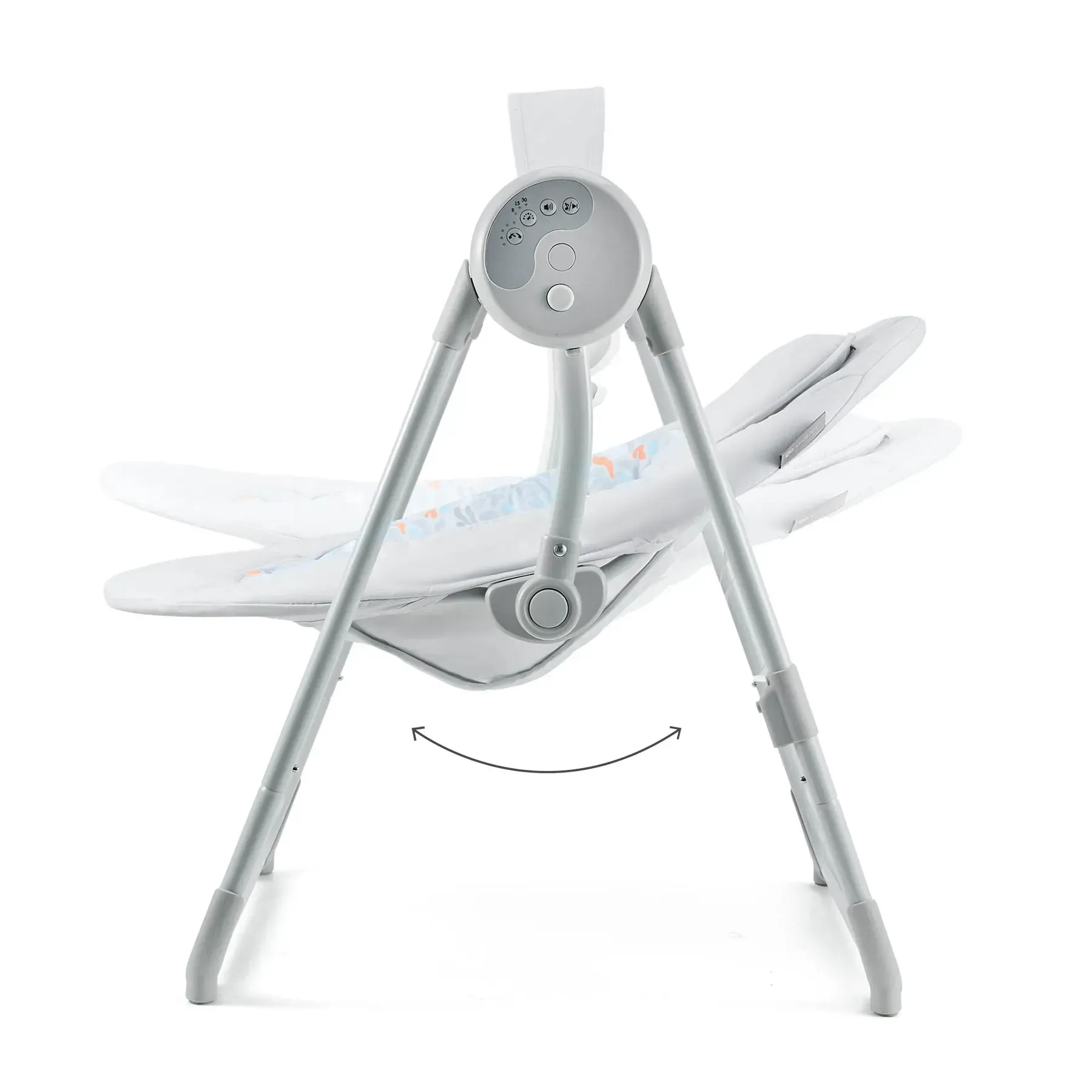 Електрична гойдалка та шезлонг Kinderkraft Swingee Grey