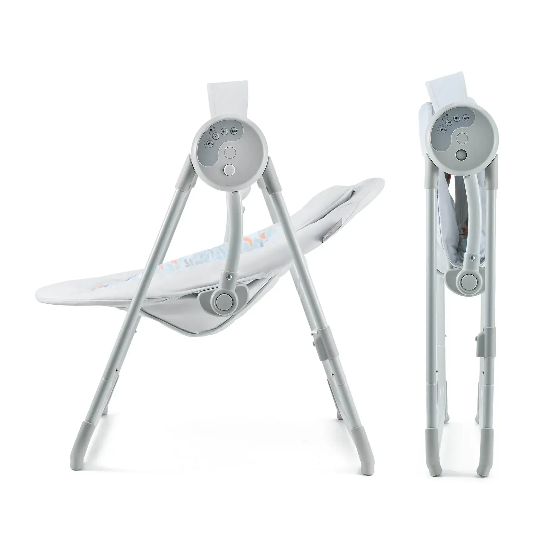 Електрична гойдалка та шезлонг Kinderkraft Swingee Grey