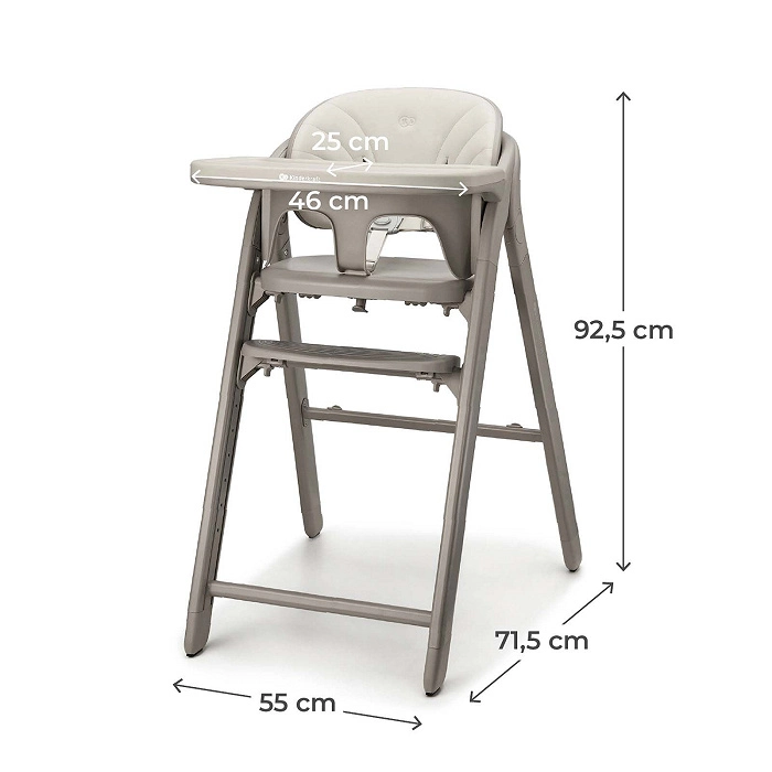 Стільчик для годування 3 в 1 Kinderkraft Tino Beige