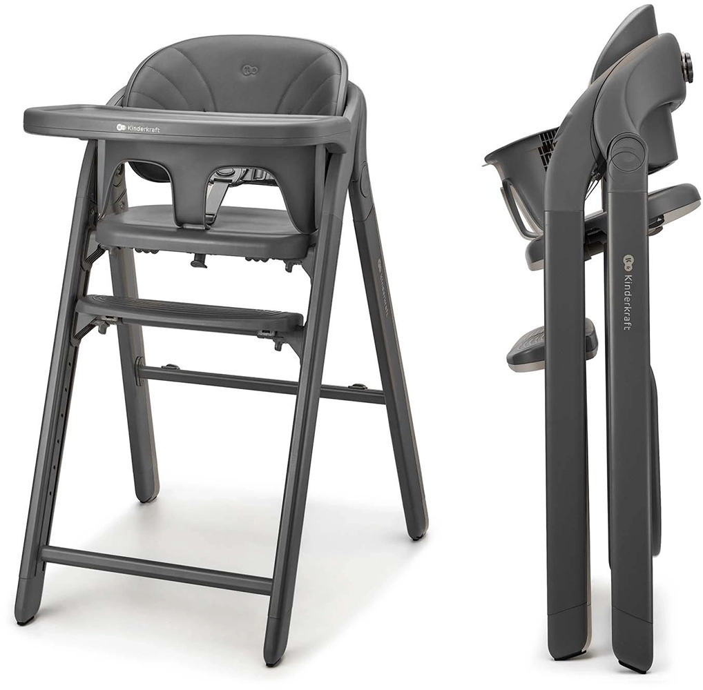 Стульчик для кормления 3 в 1 Kinderkraft Tino Grey