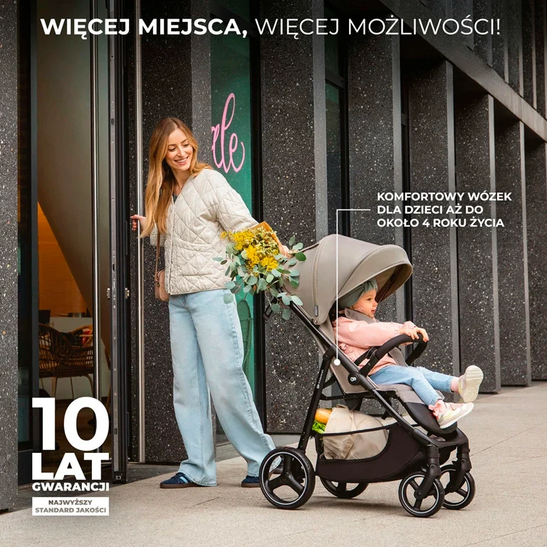 Прогулянкова коляска Kinderkraft Trig 3 Onyx Black