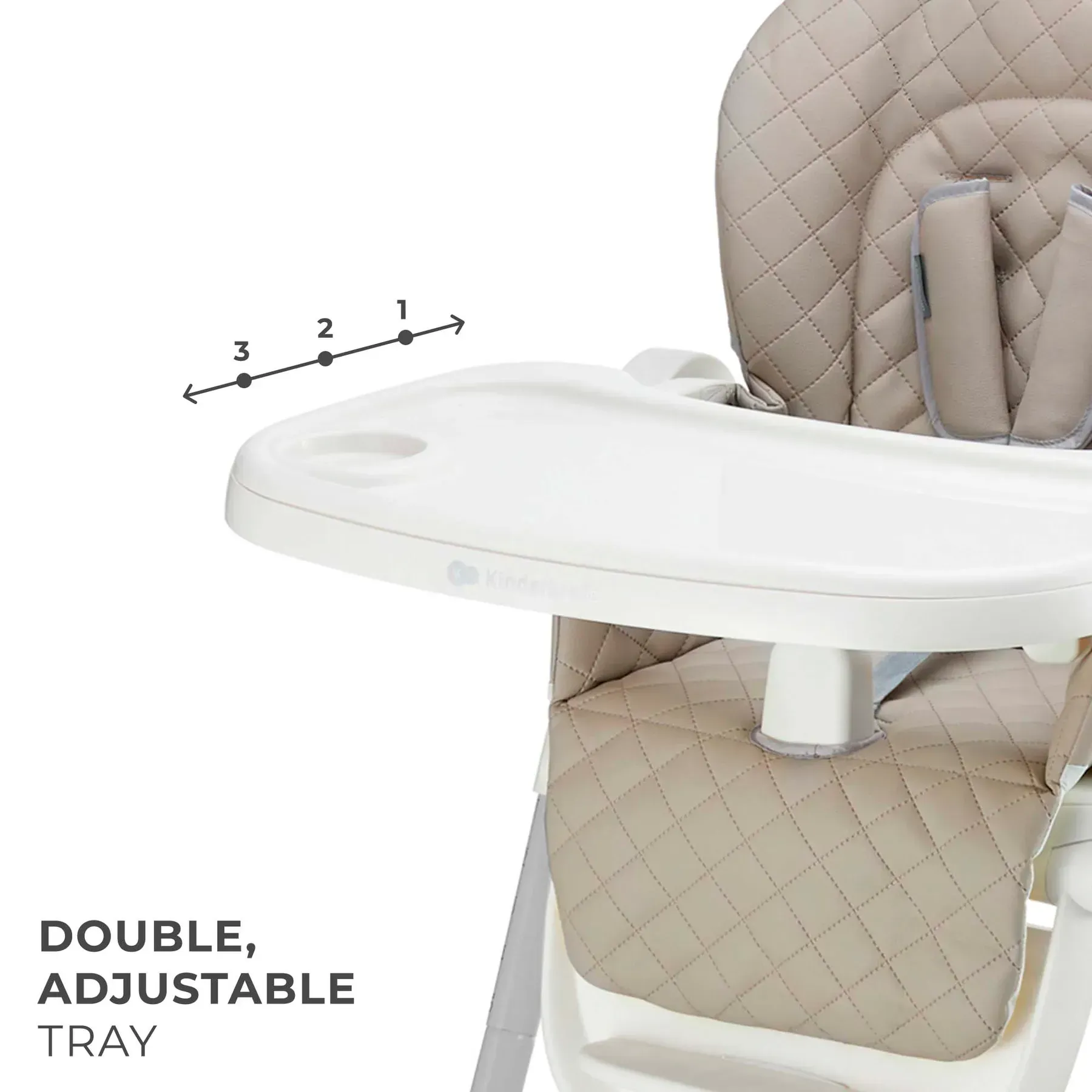 Стільчик для годування Kinderkraft Tulo Beige
