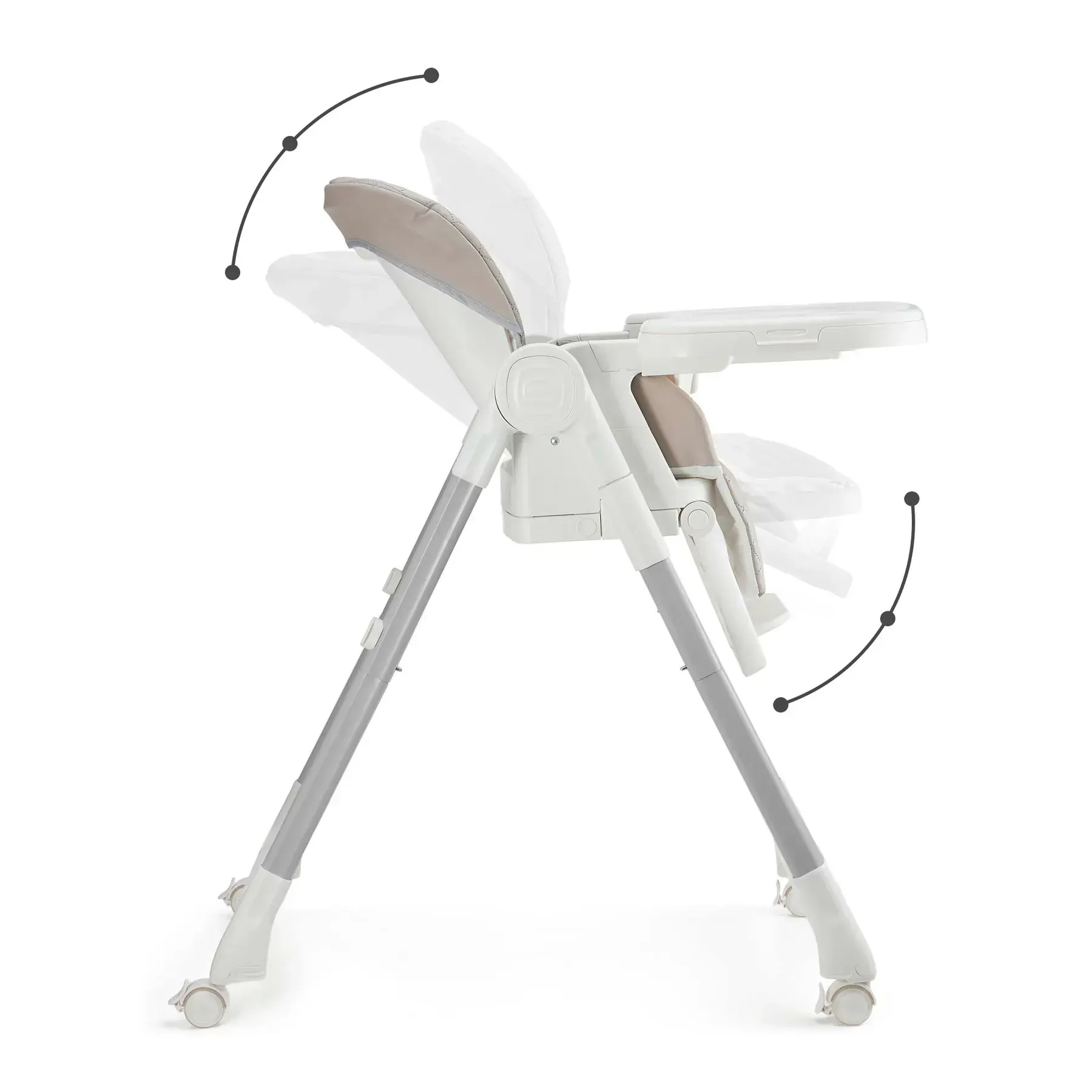 Стільчик для годування Kinderkraft Tulo Beige