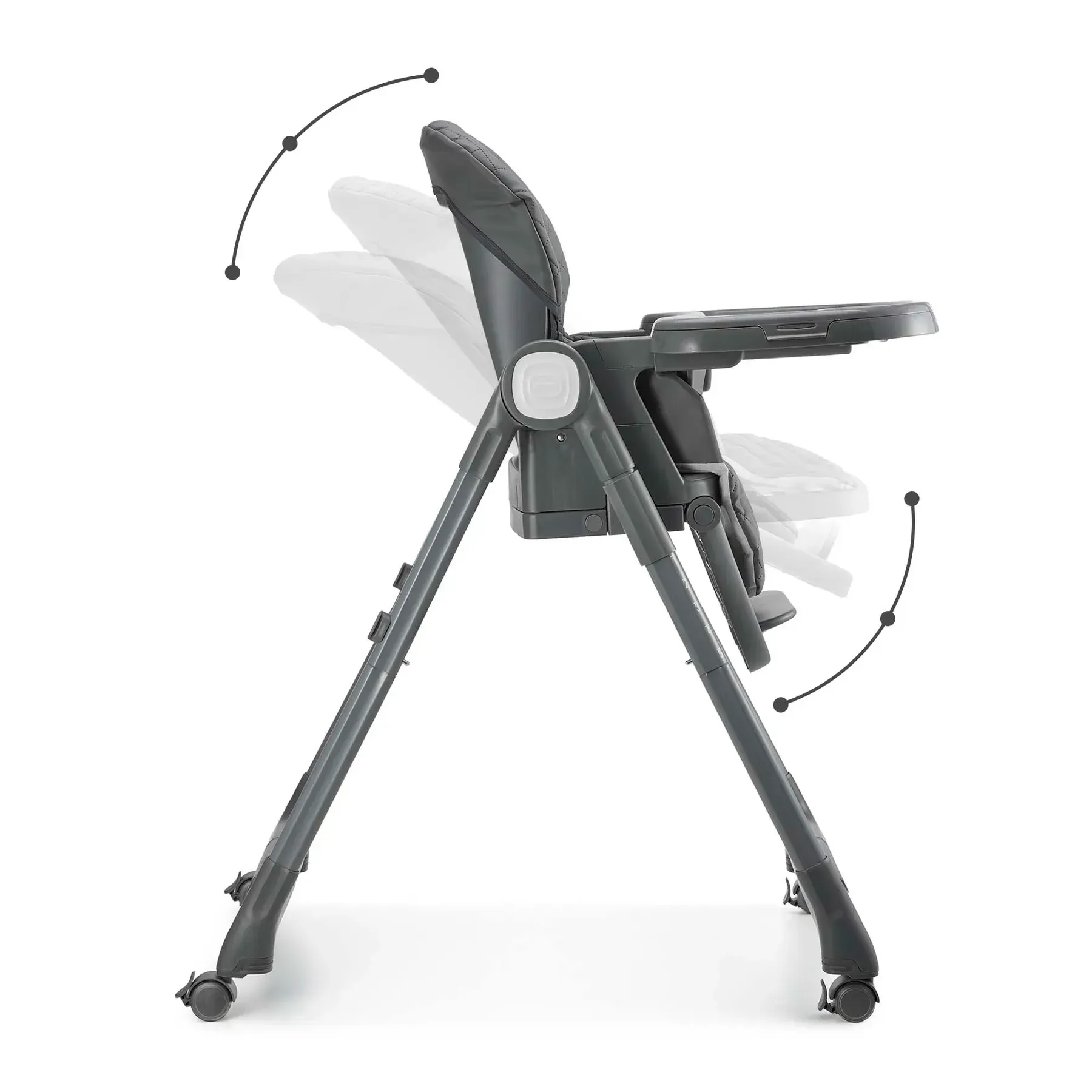 Стільчик для годування Kinderkraft Tulo Grey