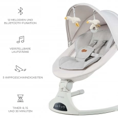 Крісло-гойдалка Kinderkraft Tulsy Beige