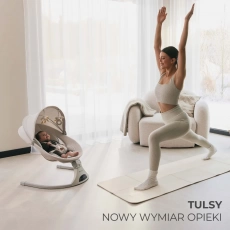 Крісло-гойдалка Kinderkraft Tulsy Beige