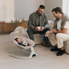 Крісло-гойдалка Kinderkraft Tulsy Beige