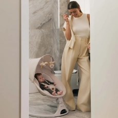 Крісло-гойдалка Kinderkraft Tulsy Beige