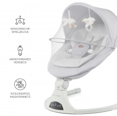 Крісло-гойдалка Kinderkraft Tulsy Gray
