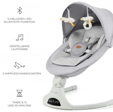 Крісло-гойдалка Kinderkraft Tulsy Gray