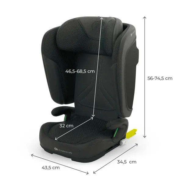 Автокрісло Kinderkraft Unity 2 i-Size Black