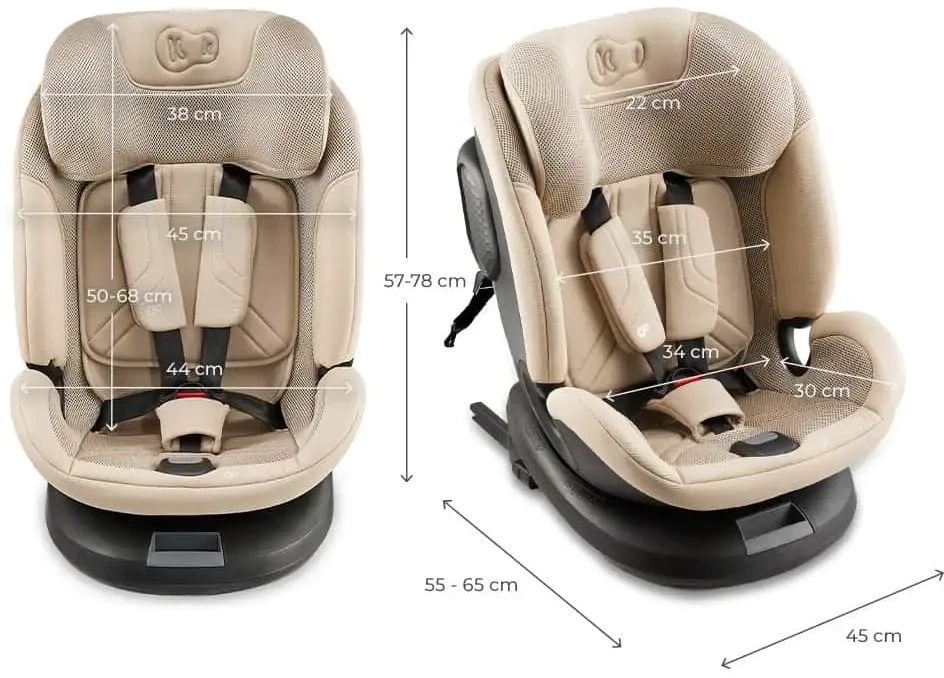 Автокрісло Kinderkraft Xpedition 3 i-Size Beige (KCXPED03BEG0000)