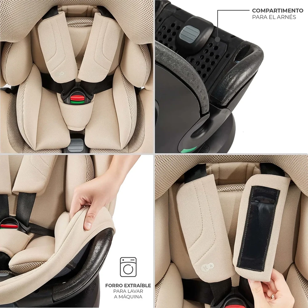 Автокрісло Kinderkraft Xpedition 3 i-Size Beige (KCXPED03BEG0000)