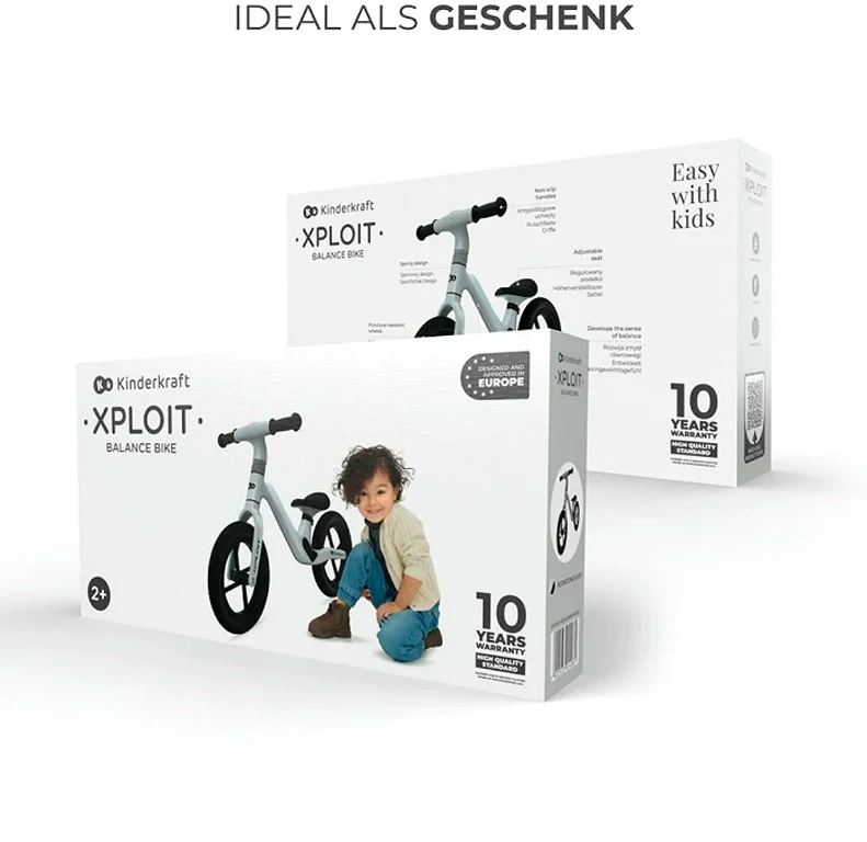 Біговел Kinderkraft Xploit Moontone Silver