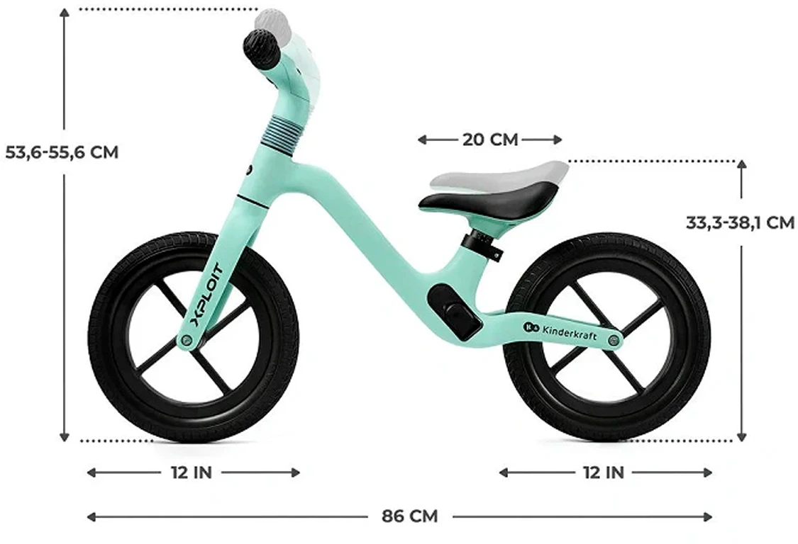 Біговел Kinderkraft Xploit Turquoise