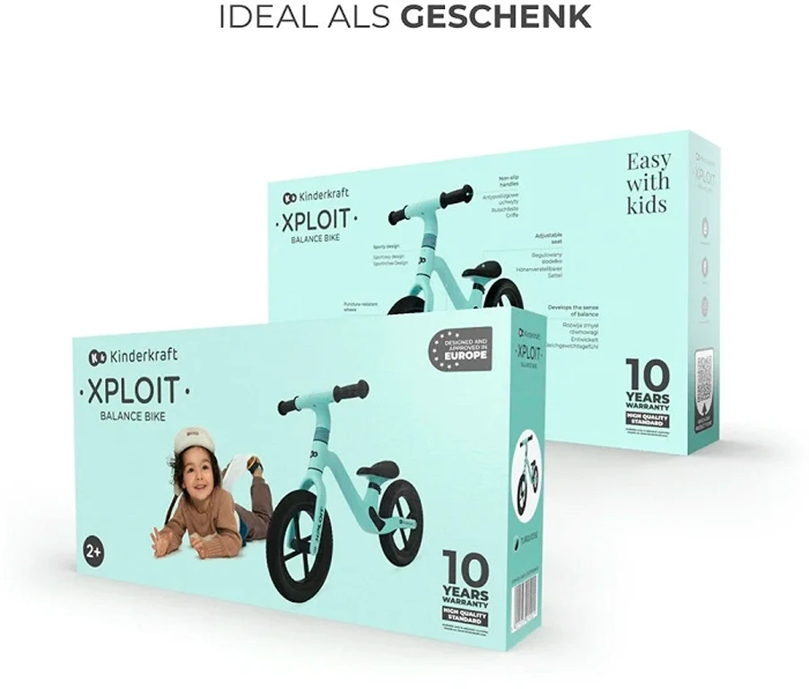 Біговел Kinderkraft Xploit Turquoise