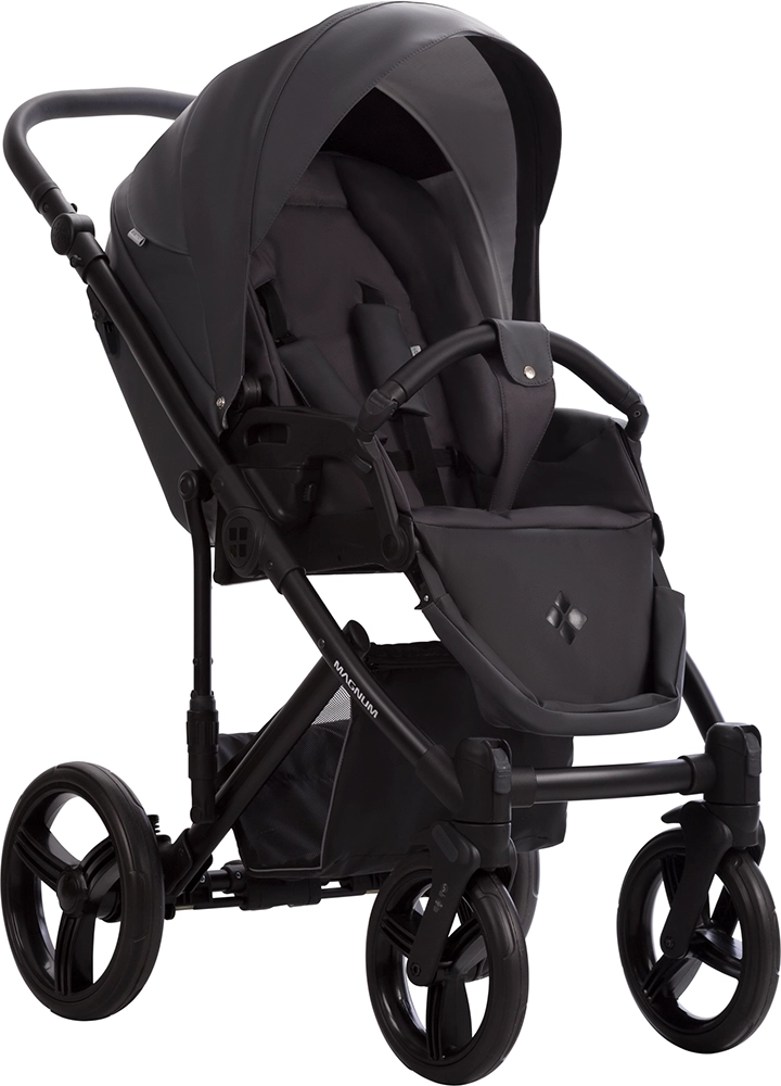 Коляска 2 в 1 Bebetto Magnum Light PRO (04) графіт