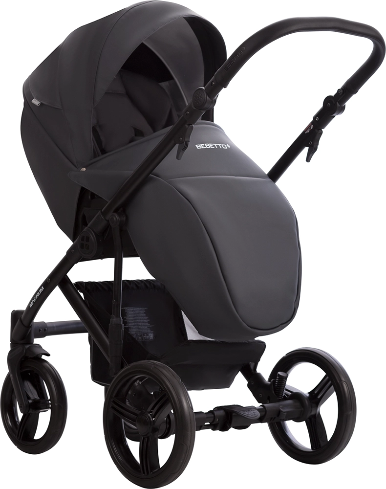Коляска 2 в 1 Bebetto Magnum Light PRO (04) графіт