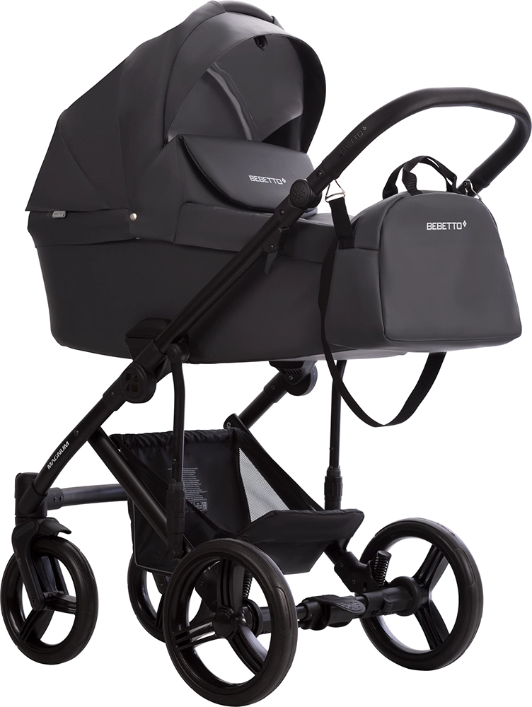 Коляска 2 в 1 Bebetto Magnum Light PRO (04) графіт