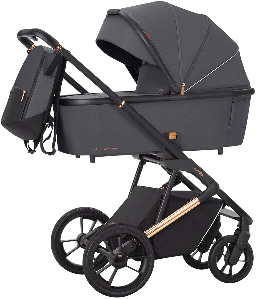 Коляска 2 в 1 Carrello Sigma CRL-6509 Stone Grey