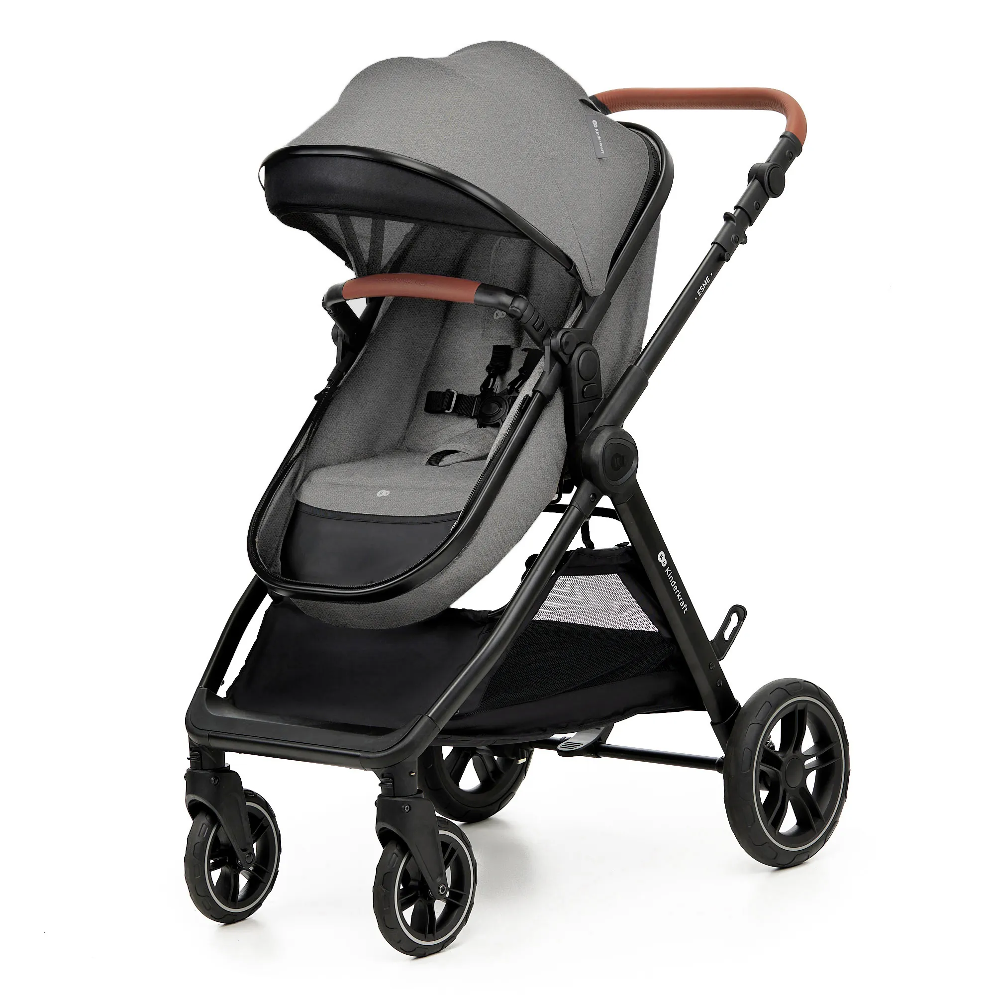 Коляска 2 в 1 Kinderkraft Esme Grey