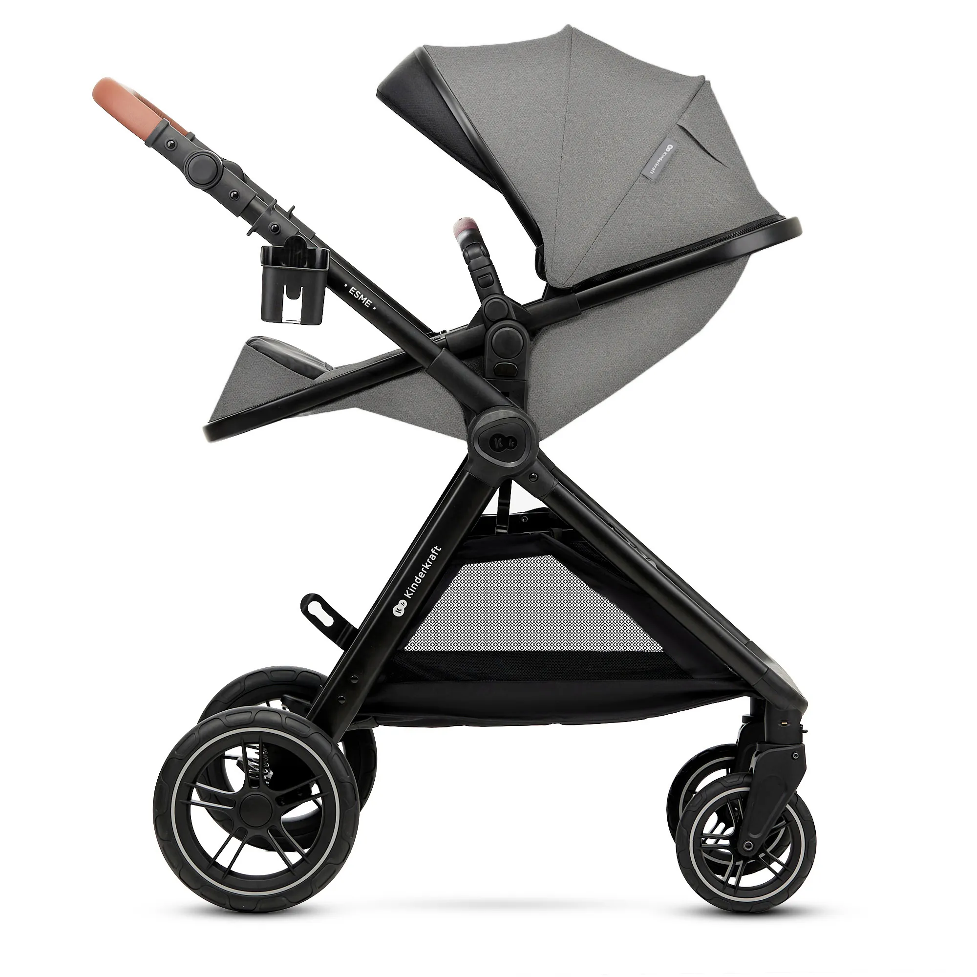 Коляска 2 в 1 Kinderkraft Esme Grey
