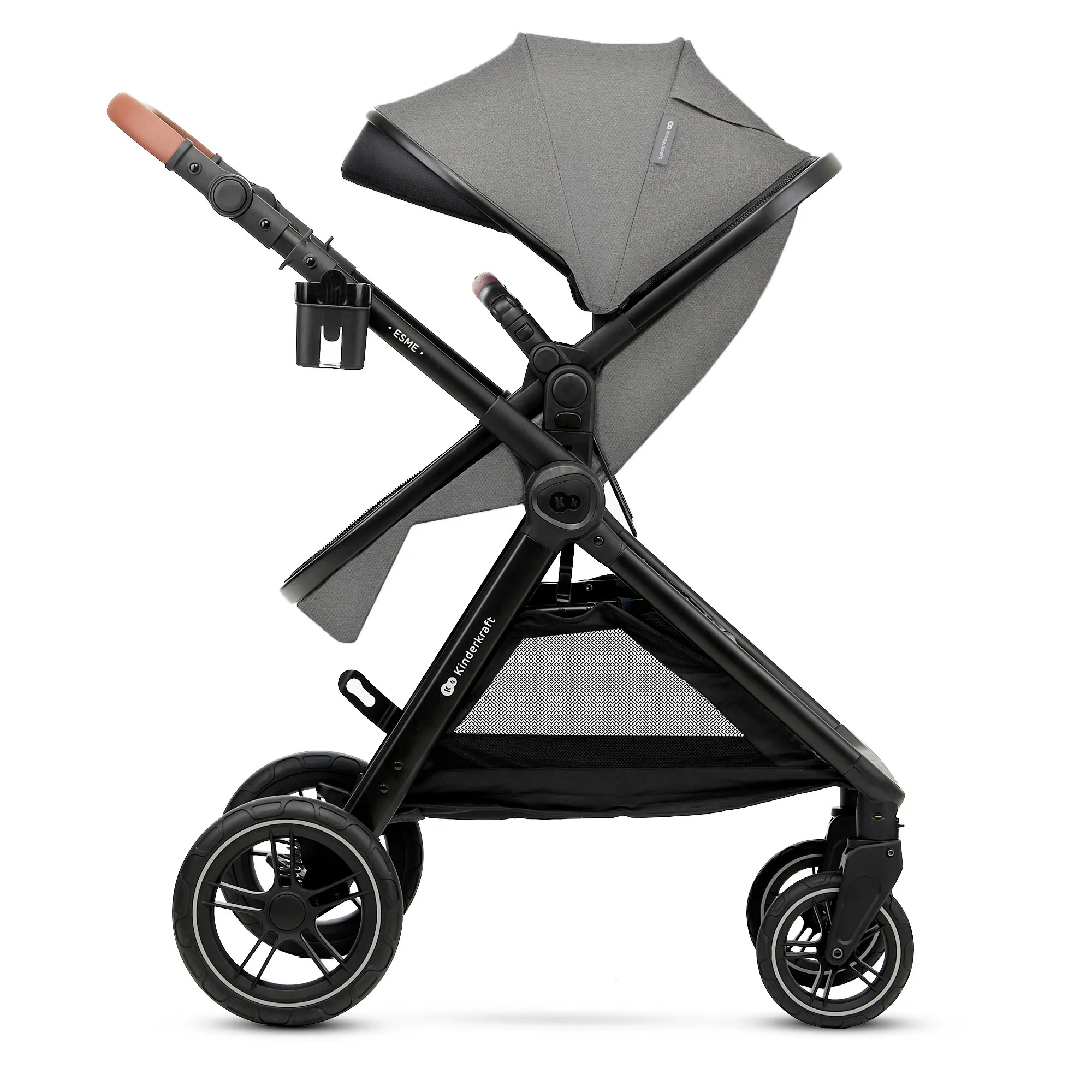 Коляска 2 в 1 Kinderkraft Esme Grey