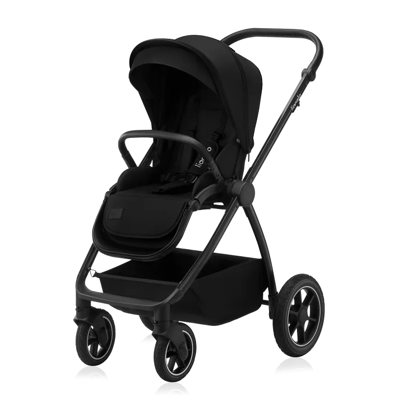 Коляска 2 в 1 Lionelo Meril Black Onyx