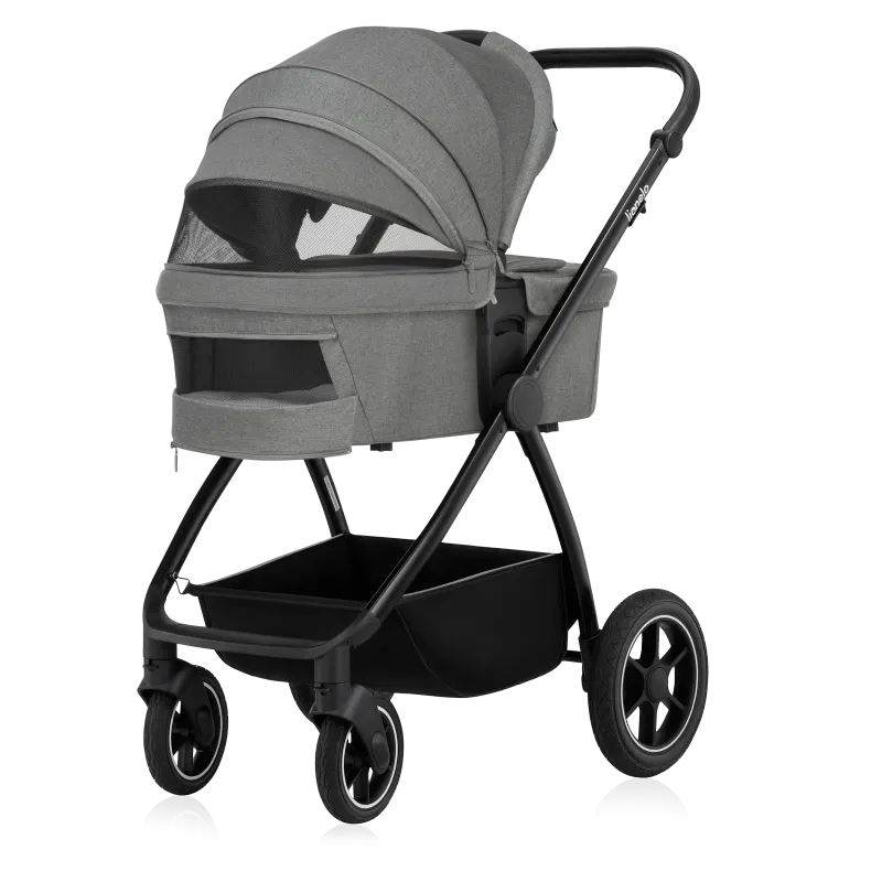 Коляска 2 в 1 Lionelo Meril Grey Stone